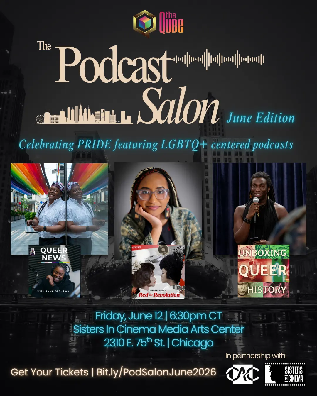 Podcast Salon - Pride Edition | CAC June Newsletter