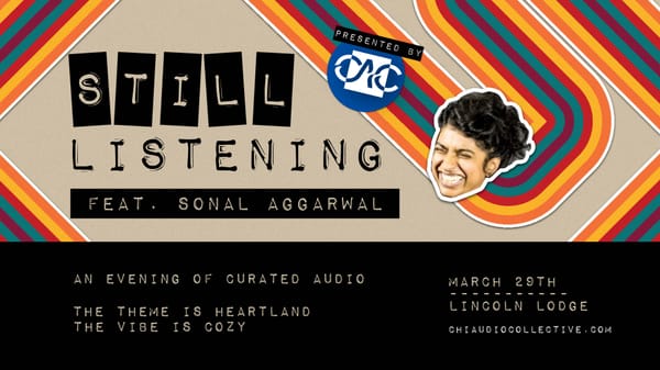 Join us for Still Listening this weekend! Plus, Audiophile Conference Tickets On Sale