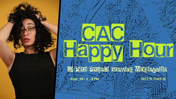 CAC October Meeting Tomorrow | Happy Hour Tonight in Wrigleyville!